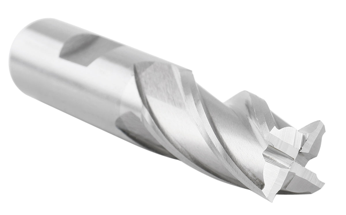 3/4'' Dia, 3/4'' Shk Dia, 1-5/8'' Flt Length, 3-7/8'' Oal, 4 Flute, M42-8% Cobalt End Mill, Finishing, Co-34