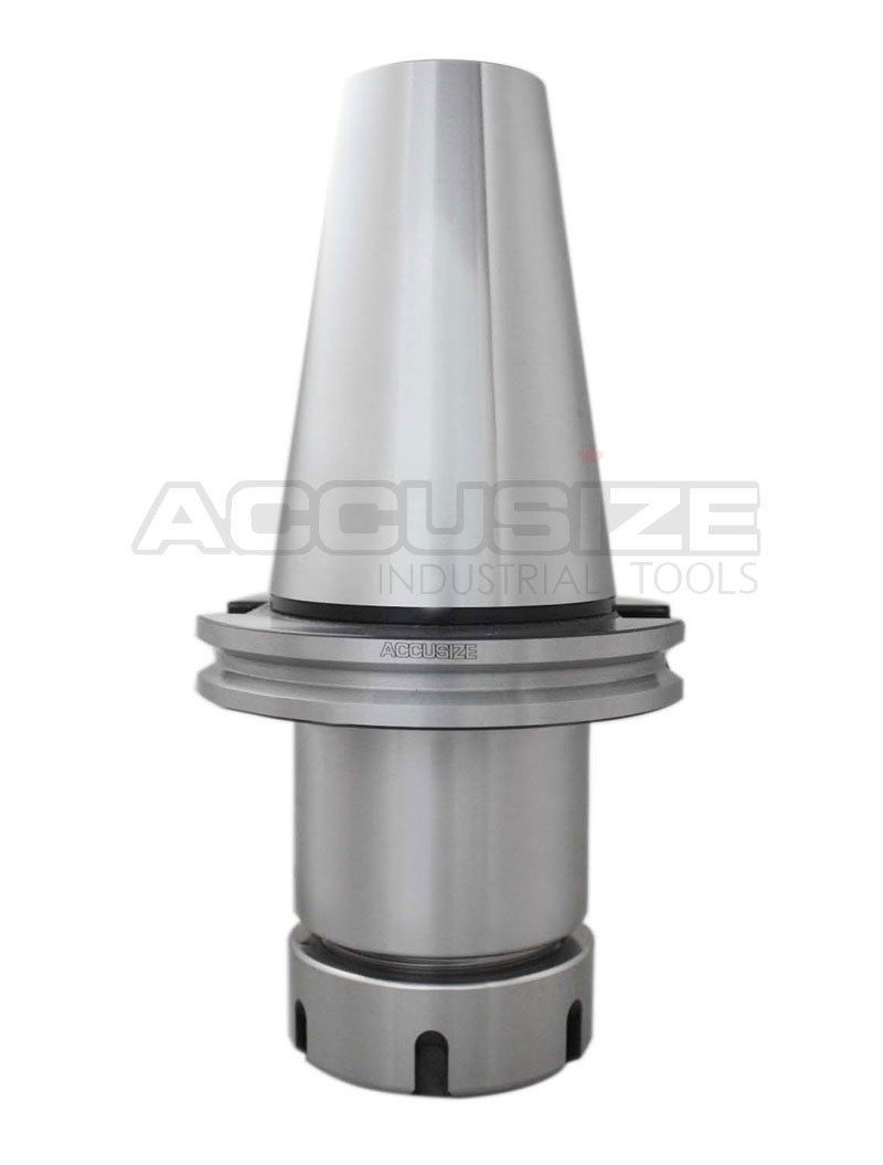 CAT50-ER40 4" Collet Chuck & ER40 23ps/set Metric Collet Set, Range: 4-26mm