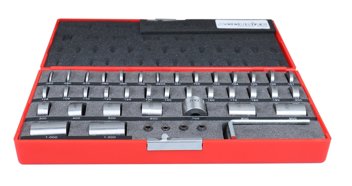 3604-7001, 36 PCS Steel Spacer Block Sets