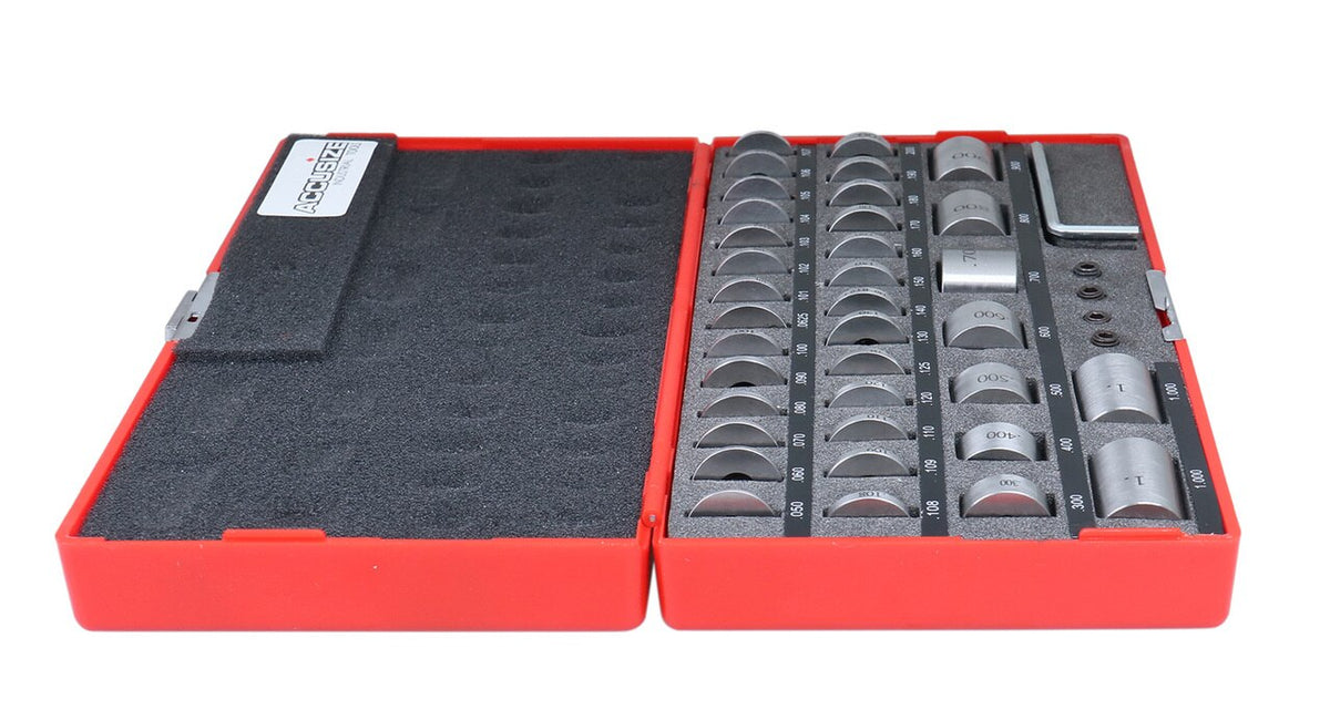 3604-7001, 36 PCS Steel Spacer Block Sets
