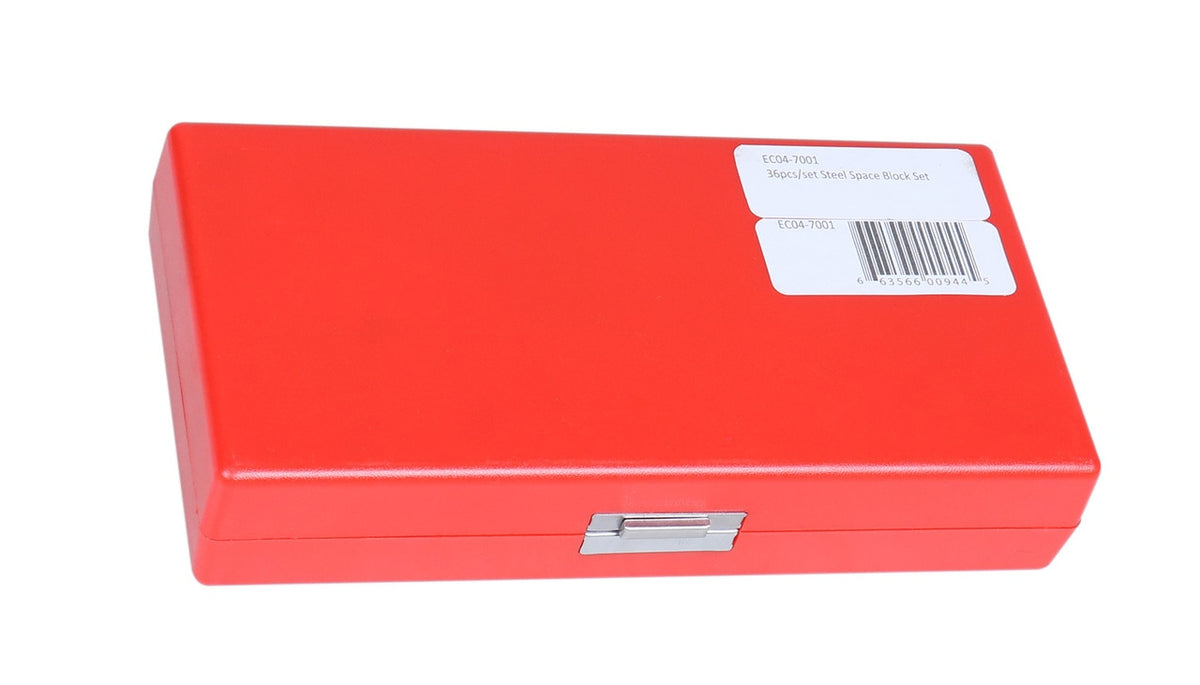 3604-7001, 36 PCS Steel Spacer Block Sets