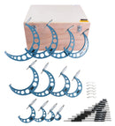 0-300 mm Metric 12 Pc Precision Outside Micrometer Set, Carbide Tipped, Eg00-1300