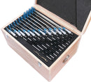 0-300 mm Metric 12 Pc Precision Outside Micrometer Set, Carbide Tipped, Eg00-1300