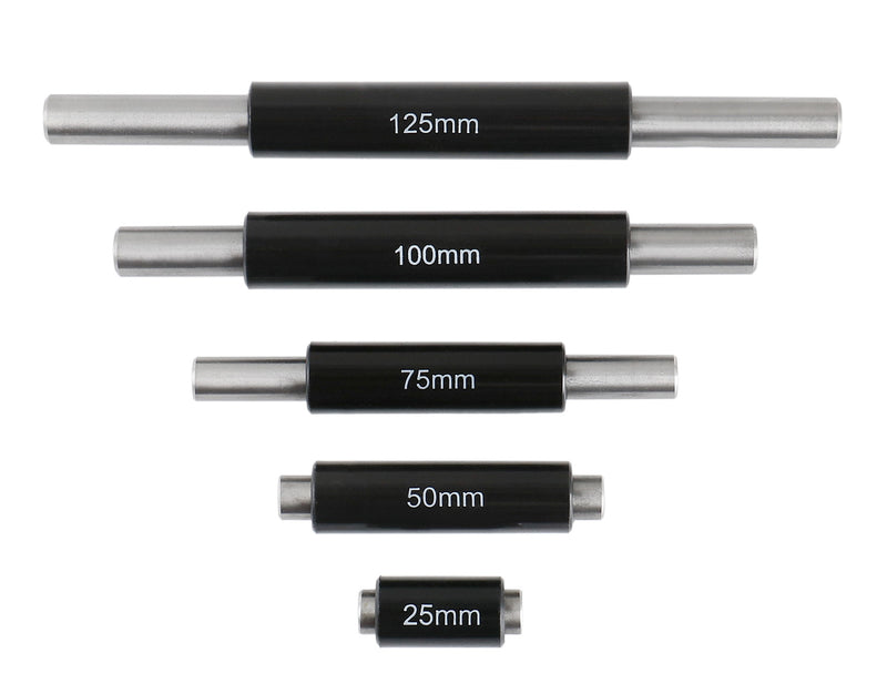 EG00-9150, 0 - 150 mm X 0,01 mm 6 pc/set, Ultra-Précision de Type M Ensembles de micromètres extérieurs