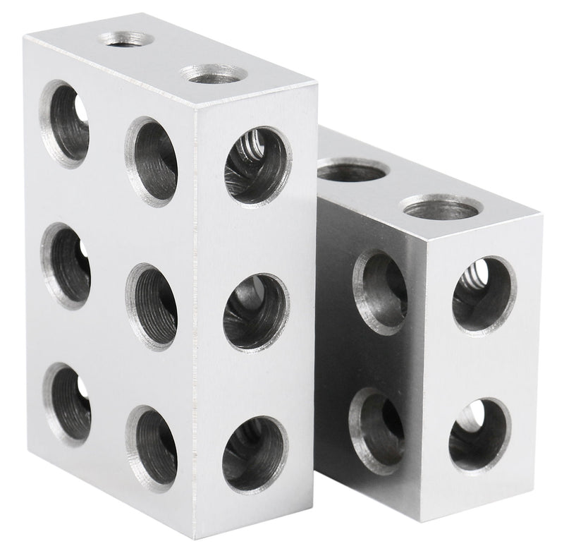Jeux de blocs de précision, métriques et pouces