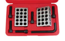 Ultra Precision 1-2-3 Block Set with Screws in a Plastic Case,