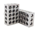 Ultra Precision 1-2-3 Block Set with Screws in a Plastic Case,