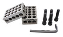 Ultra Precision 1-2-3 Block Set with Screws in a Plastic Case,