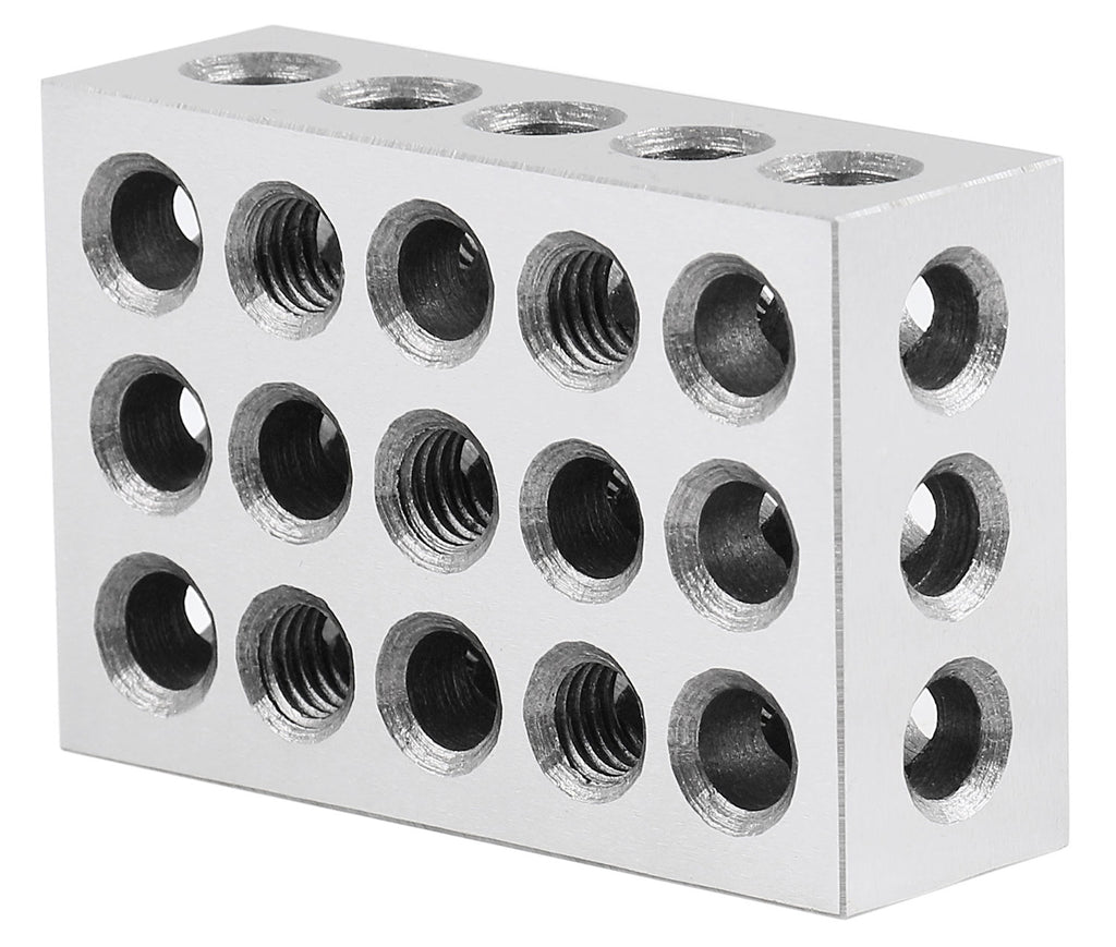 Precision Rectangular Block Precision Block Sets, Metric and Inch, 2 Ps Set(1 Pair Set)
