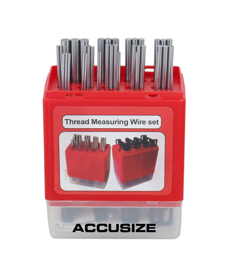 U.S. & Metric Thread Measuring Wire Sets, #EG06-1002
