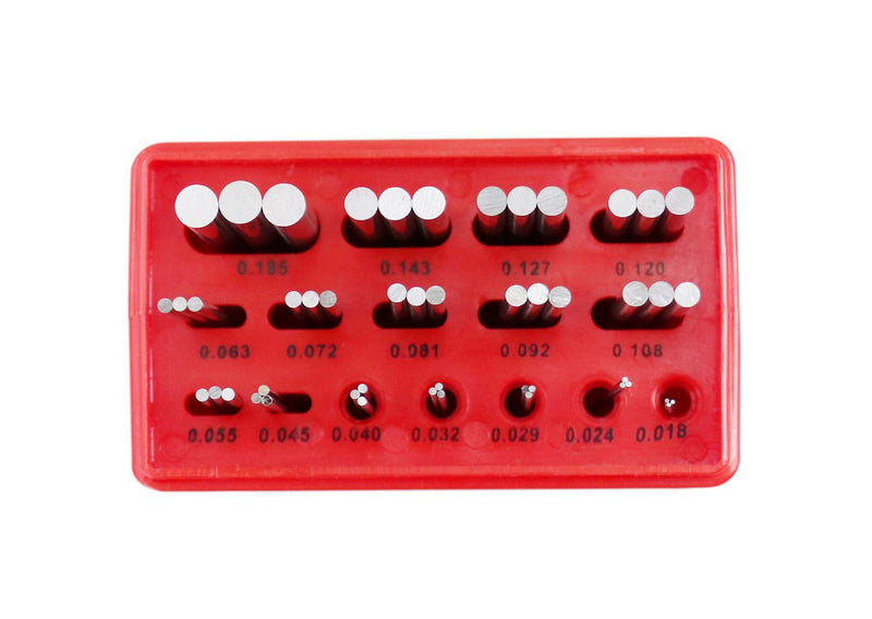 Thread Measuring Set U.S. & Metric Thread Measuring Wire Sets, #EG06-1002