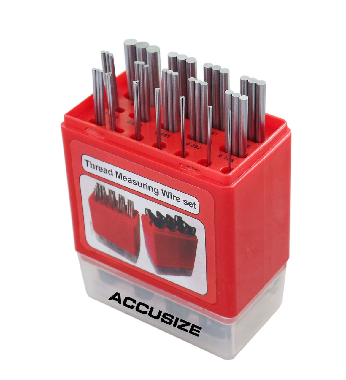 U.S. & Metric Thread Measuring Wire Sets, #EG06-1002