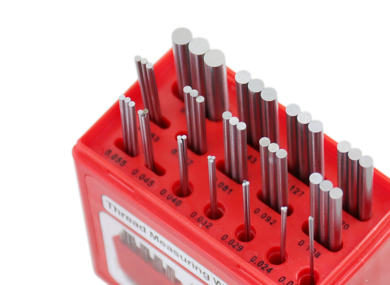 U.S. & Metric Thread Measuring Wire Sets, #EG06-1002