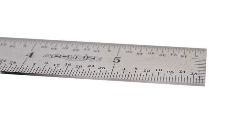 10 pièces de règles rigides en acier 4R, 6" x 3/4" largeur, 0.032" épaisseur, #EG06 -4008x10