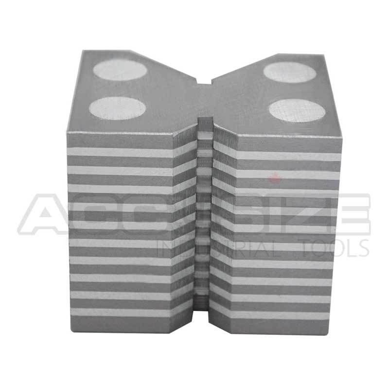 1-7/8x2-3/8x2'' Universal Magnetic "V" Block Chuck, 2" Round Capacity, EG06-2004