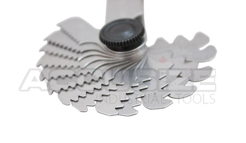 4-42 Range Screw Pitch Gage, 60 Deg., #8207-5642