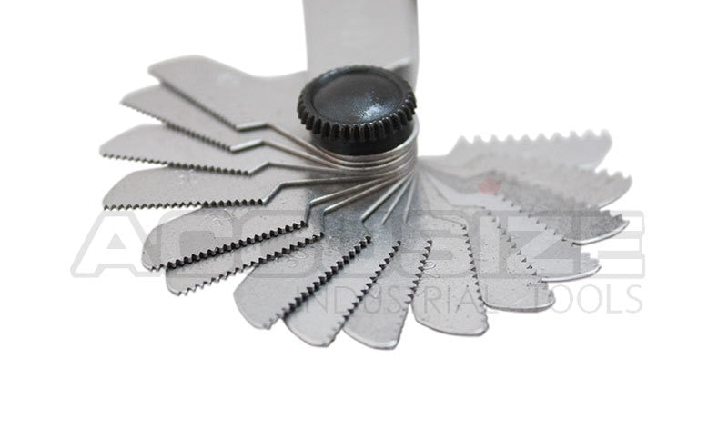 4-42 Range Screw Pitch Gage, 60 Deg., #8207-5642