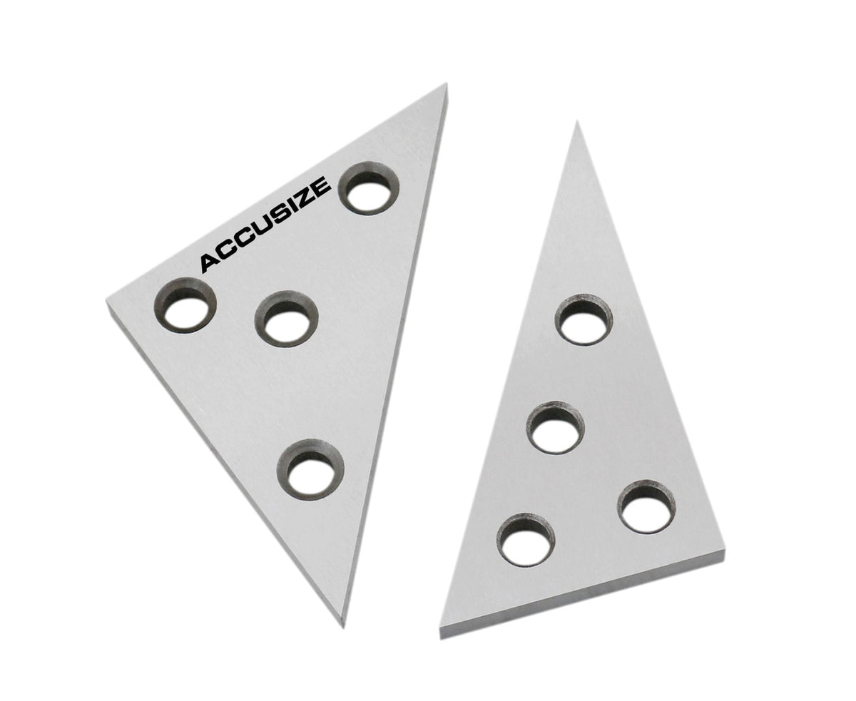 Machinist's Solid Angle Block Plate Sets, 2 ps set, 3610-9010
