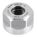 Hex ER16 Collet Nut, Slotted ER32 & ER40 Collet Nut, Balanced to 18,000 RPM at G2.5