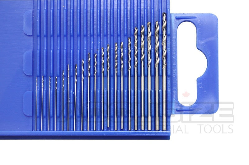 Mini forets HSS Twist, taille : 0.3-1,6 mm, #EXP1 -1520
