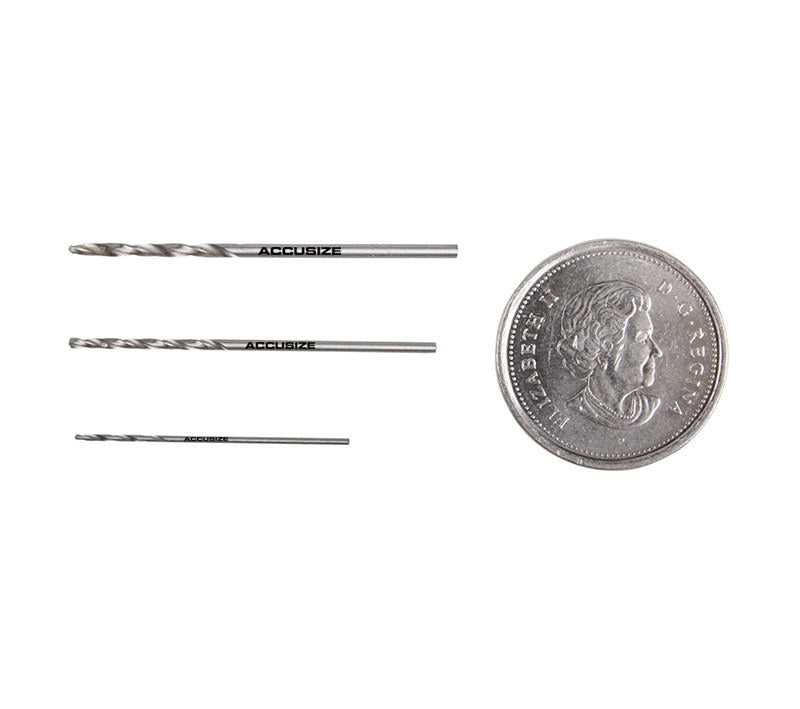 Mini forets HSS Twist, taille : 0.3-1,6 mm,
