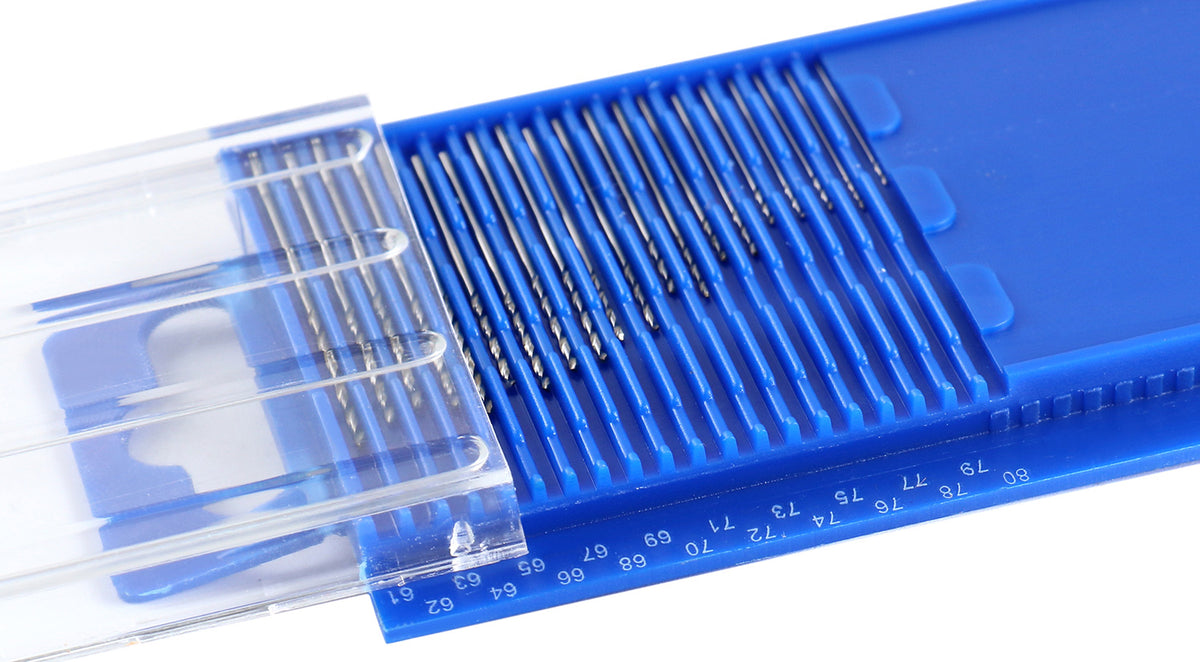 No 61 to No 80 H.S.S. Twist Mini Drill Sets, Exp1-1521