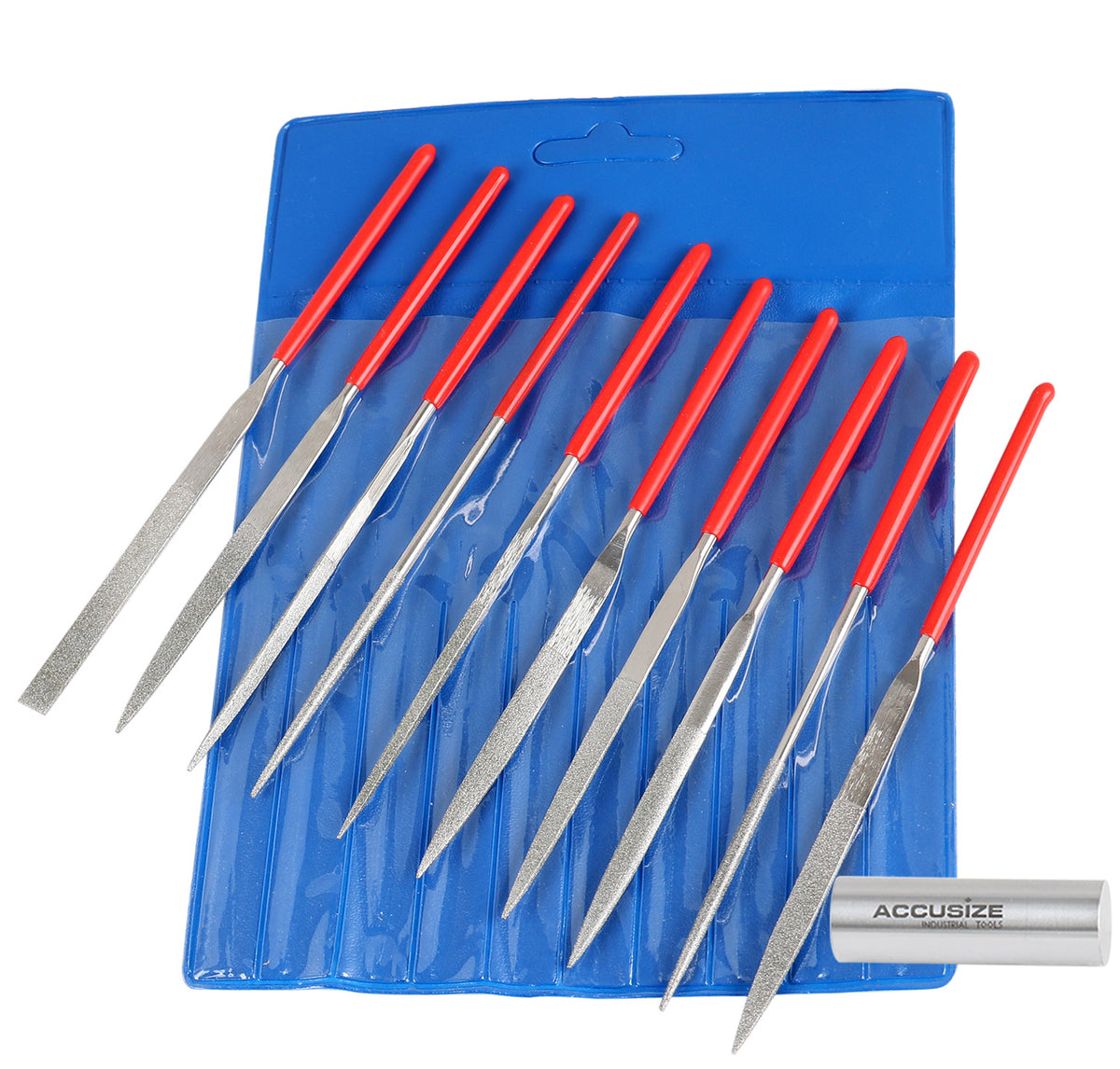 Jewellers Diamond Warding Files Set, 5-1/2'' Overall Length, Exp7-2507