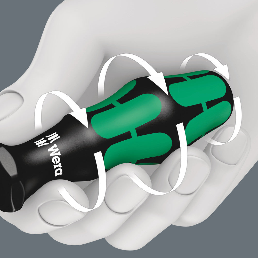 Wera 368 Tournevis pour vis à tête cylindrique carré # 1 x 80 mm
