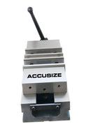 FA42-1242, 6" Double Lock Angle Tight Precision Machine Vise with 2 Clamping Station