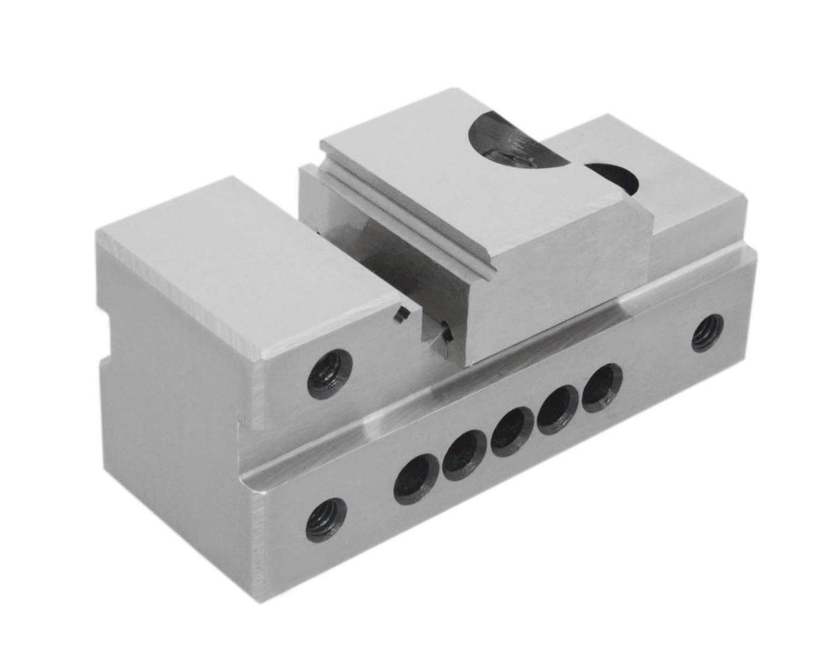 HFS 4 Inch Precision Grinding Screwless Mini Vise - .0002 Accuracy, Alloy Steel, Toolmaker Quality