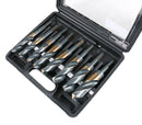 M35 (H.S.S.+5% Cobalt) 1/2" Shank and Drill - 9/16" to 1", Set of 8 Pieces, H516-6507