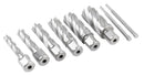 Hss Annular Cutter Set, 2'' Cutting Depth, 7/16'' to 1-1/16'' Slugger Cutter, 8 Pcs/Set, Hcs2-0000