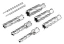 Hss Annular Cutter Set, 2'' Cutting Depth, 7/16'' to 1-1/16'' Slugger Cutter, 8 Pcs/Set, Hcs2-0000