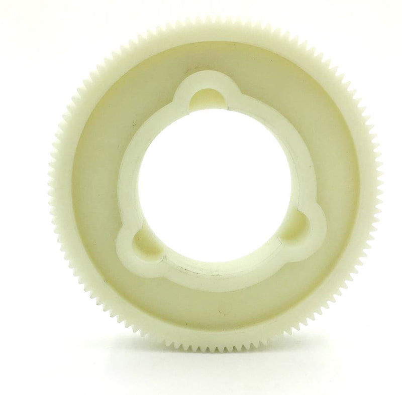 Plastic gear for power feed