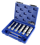2" Depth Cutter 8pcs HSS Annular Cutters Set, 7/16", 9/16", 11/16", 13/16", 15/16", 1-1/16", HSS2-0000
