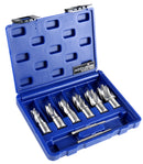 1" Depth Cutter 8pcs HSS Annular Cutters Set, 9/16", 5/8", 11/16", 13/16", 15/16", 1-1/16", HSS3-0000