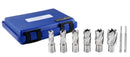 1" Depth Cutter 8pcs HSS Annular Cutters Set, 9/16", 5/8", 11/16", 13/16", 15/16", 1-1/16", HSS3-0000