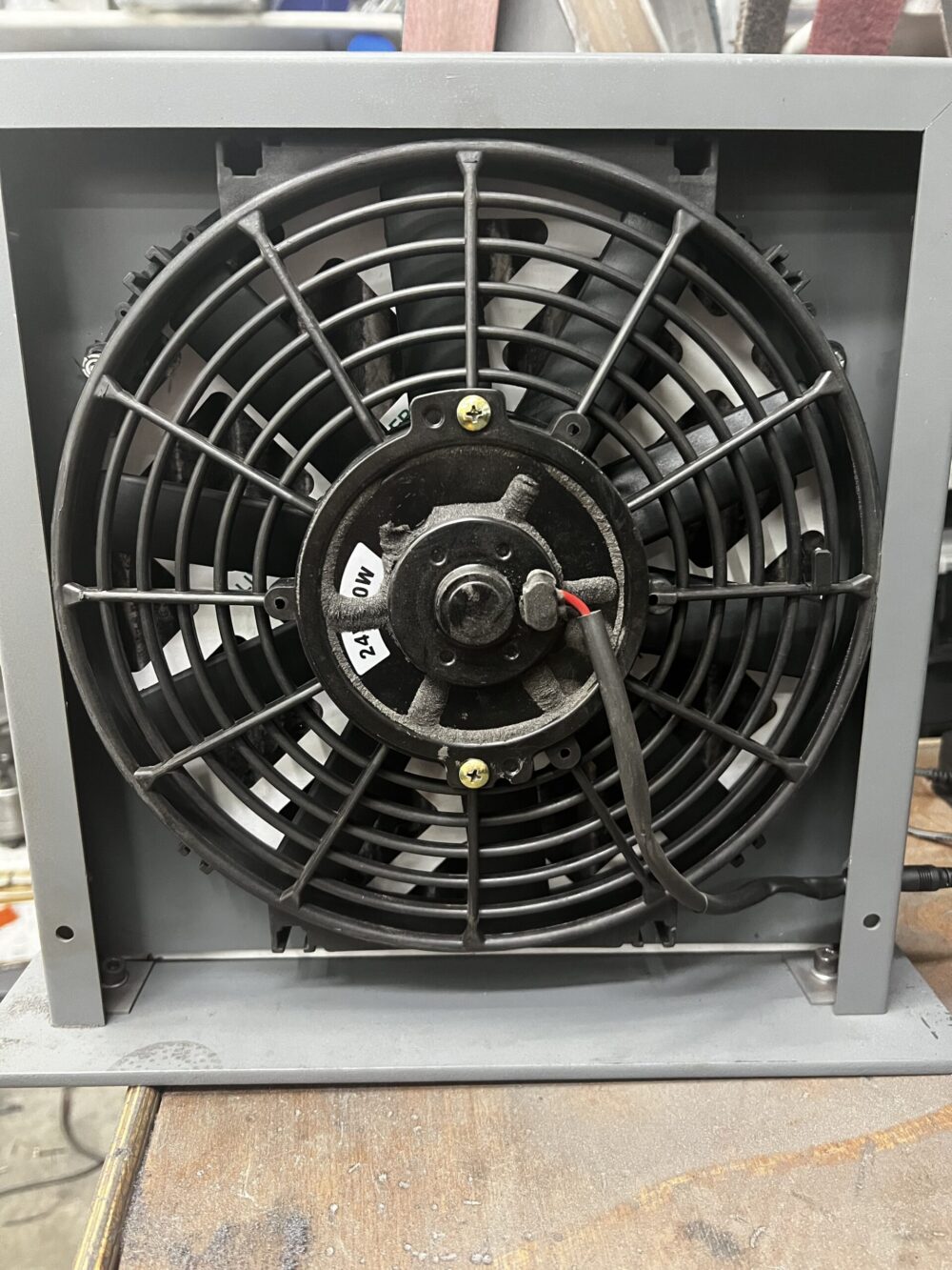 Cuttermasters Tool Grinder Cabinet Base with Filter Fan