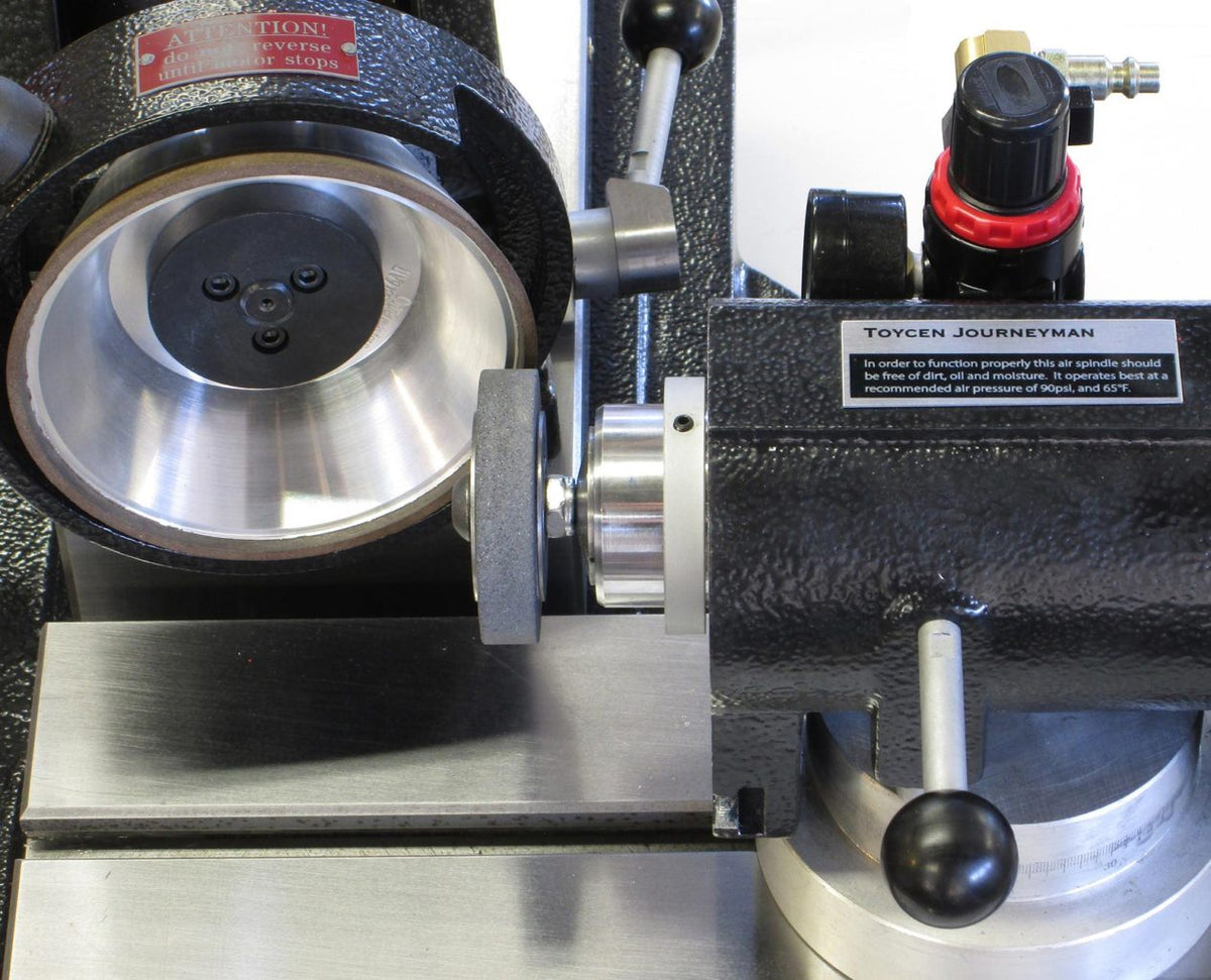 Cuttermasters Advanced, Tool Grinder Journeyman JX, 500 Watt 82mm DC Motor, Long Tool Spindle, CM-JX & CM-JX-DRO