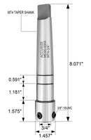 Weldon Shank for Drill-Use Annular Cutter on Drill Press or Milling Machine