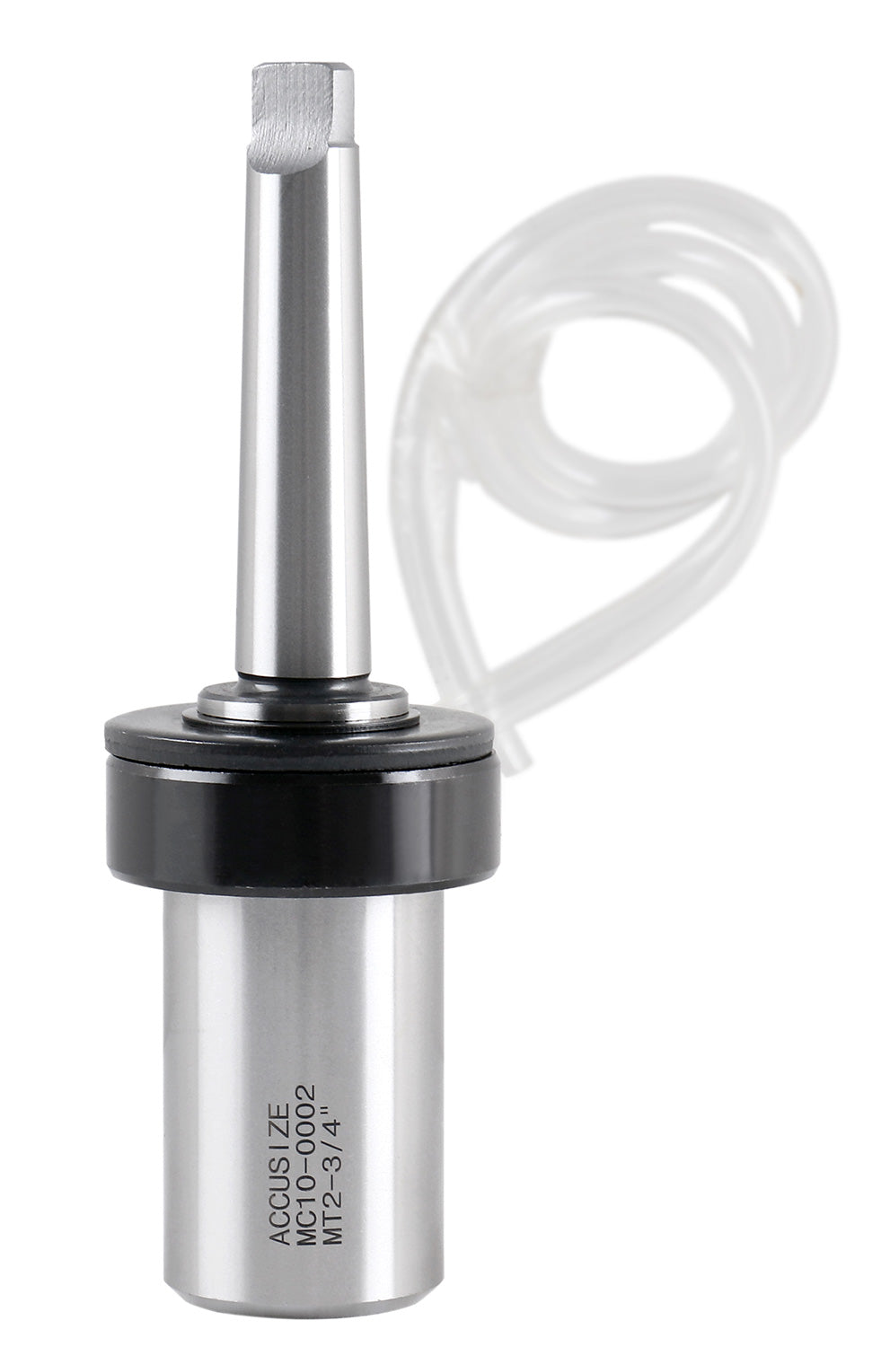 Mt2 to 3/4 inch Weldon Shank with Coolant System for Drill-Use Annular Cutter on Drill Press, Mc10-0002