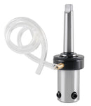 Mt2 to 3/4 inch Weldon Shank with Coolant System for Drill-Use Annular Cutter on Drill Press, Mc10-0002