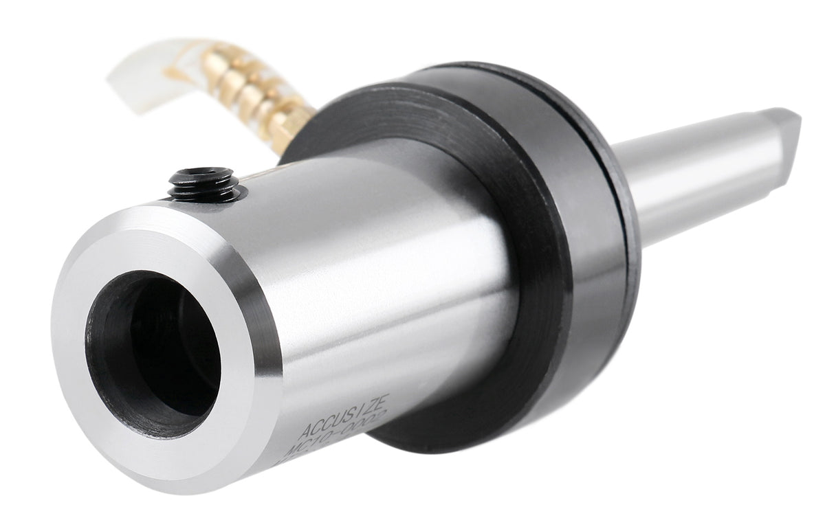Mt2 to 3/4 inch Weldon Shank with Coolant System for Drill-Use Annular Cutter on Drill Press, Mc10-0002