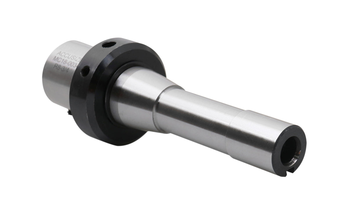 Annular Cutter Arbor, R8 to 3/4'' Weldon Shank with Coolant System for Drill Use Annular Cutter on on Bridgeport Milling Machine, Mc18-0034