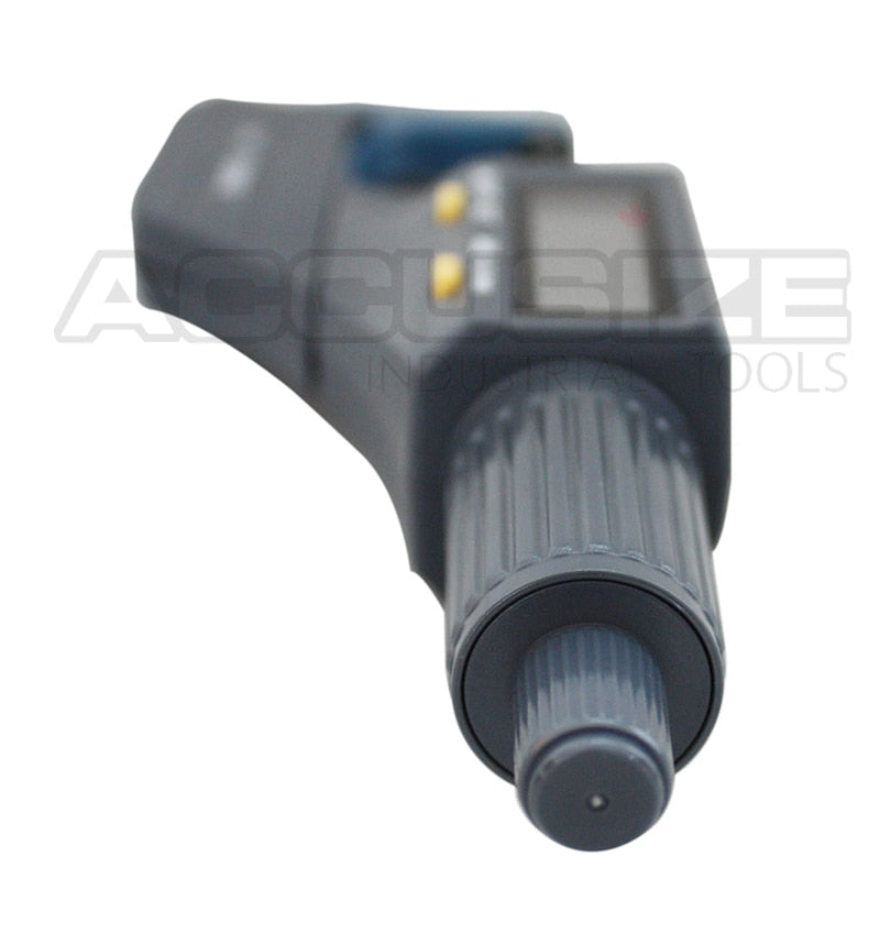 Electronic Digital Outside Mic 0-1"/0-25 mm x0.0005" /0-25mmx0.001mm, with Micrometer Holder, #S907-MD01