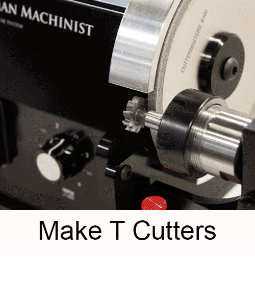 Cuttermasters End Mill Neck, Cut Off and Flat Package (Single), T6SNC