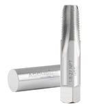 1/8'' to 27, 4 Flutes H.S.S. Taper Pipe Tap-Npt, 2-1/8'' Oal, 3/4'' Thread Length, American Standard, Npt-18
