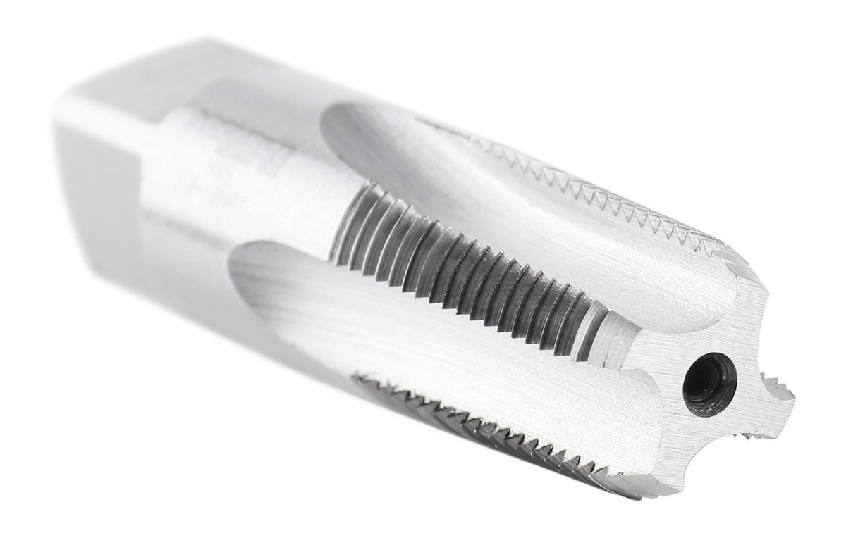 3/8'' to 18 H.S.S. Taper Pipe Tap-Npt, 2-9/16'' Oal, 1-1/16'' Thread Length, 4 Flutes, American Standard, Npt-38