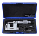 0-1'' x 0.0001'' Multi Anvil Micrometer in Fitted Box, P101-S100
