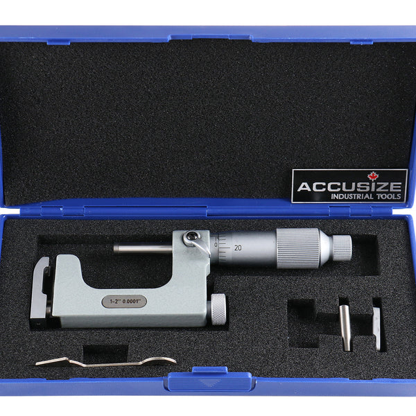 Ball Micrometer 7-Piece Micrometer Tip Anvil Attachment Set - Precision ...